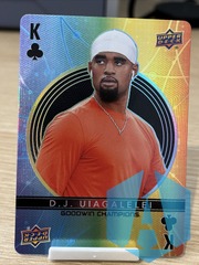 2022 UD Goodwin Champions Playing Cards D.J. Uiagalelei King of Clubs - Football